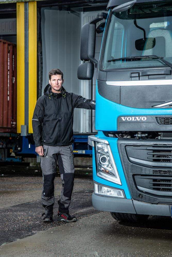 Projob Arbeitskleidung -  Herren Funktionsjacke mit Kapuze