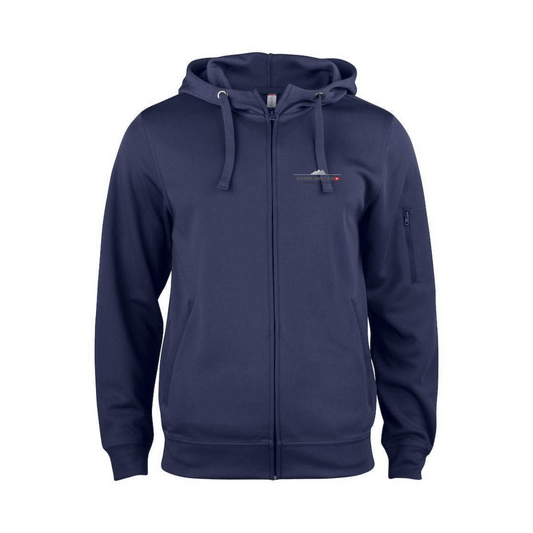Basic Active Hoodie Full Zip für Herren - WERBE-WELT.SHOP