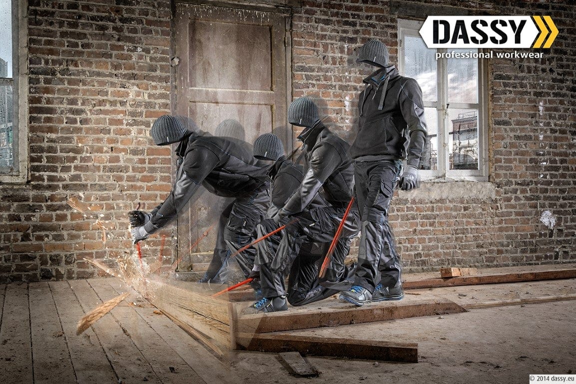 Der Allrounder - Dassy Arbeitshose für Herren - mit vielen Taschen - Nova