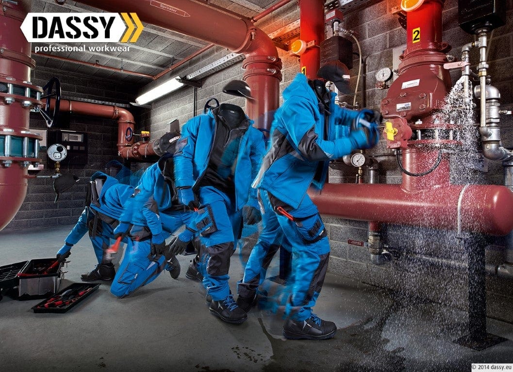 Der Allrounder - Dassy Arbeitshose für Herren - mit vielen Taschen - Nova