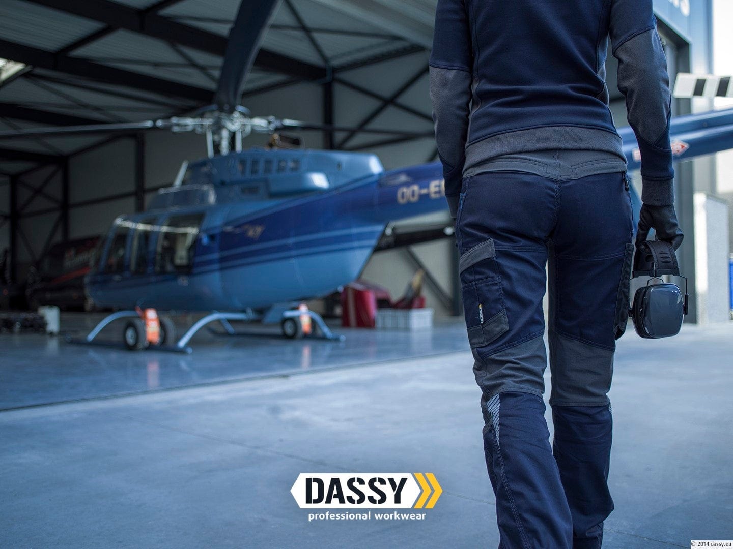 Superrobuste Arbeitshose für Damen, viele Taschen - Helix W