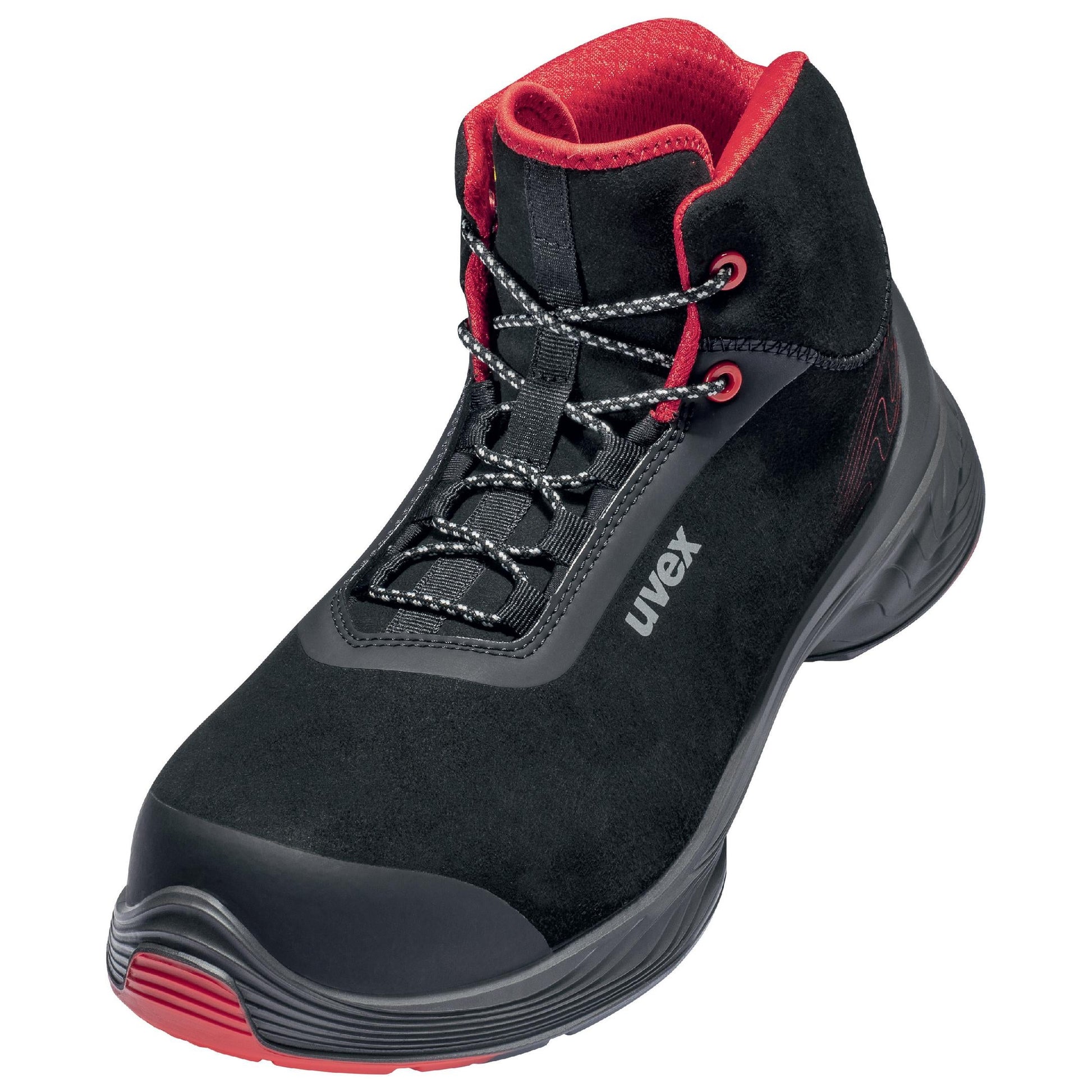 leichter S3-Sicherheitsschnürstiefel- uvex 1 G2 Sicherheitsschuh S3 Stiefel Weite 1055555