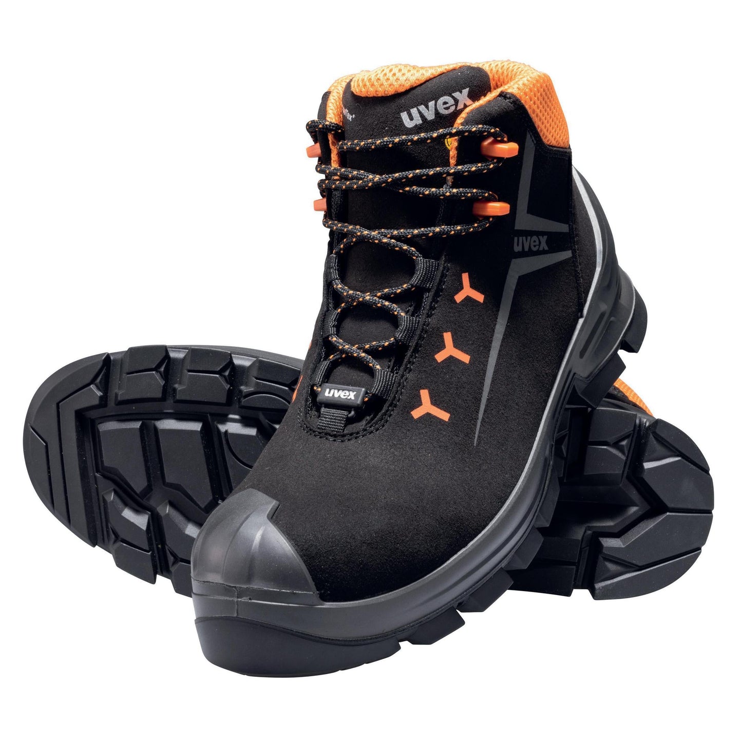 Leichtgewichtiger und flexibler- uvex 2 STX Sicherheitsschuh S3 Stiefel Weite 11
